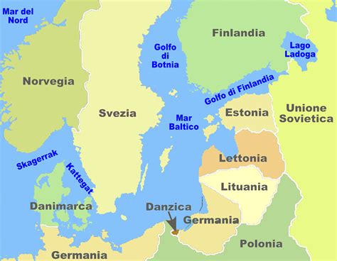 mar baltico e mar nero